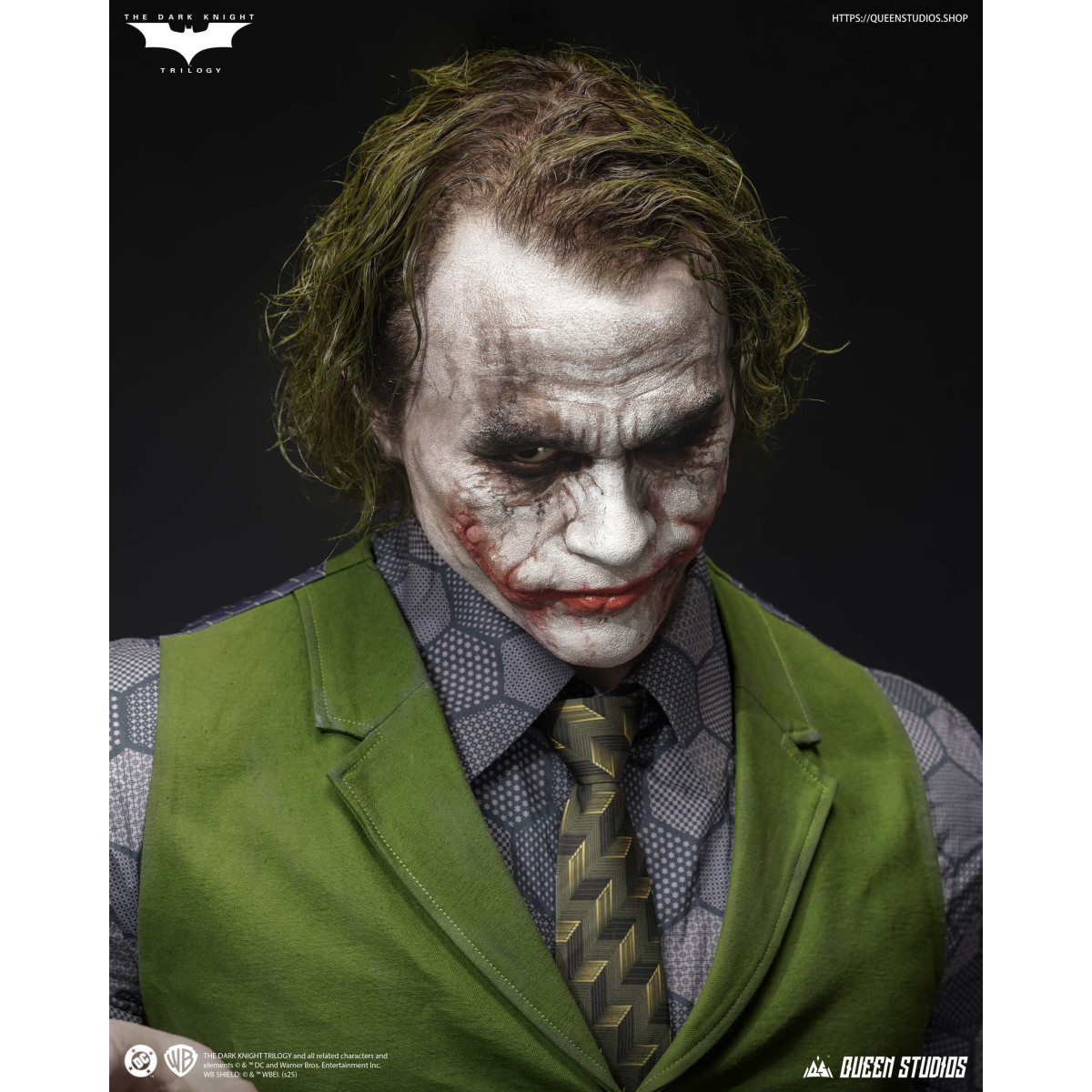 Queen Studios -  DC Comics - The Joker (The Dark Knight) Life-size Bust