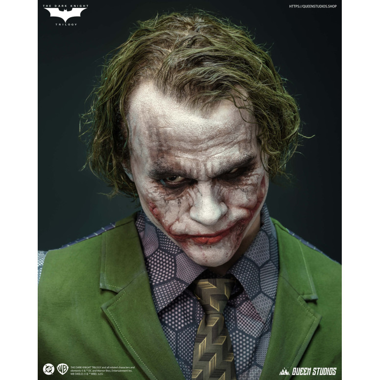 Queen Studios -  DC Comics - The Joker (The Dark Knight) Life-size Bust