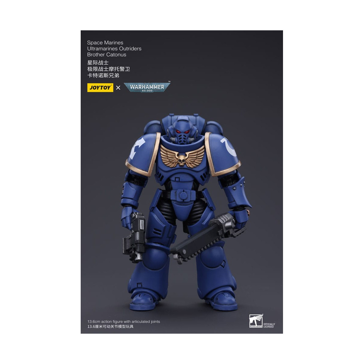JoyToy - Ultramarines - Ultramarines Outriders Brother Catonus - Warhammer 40000