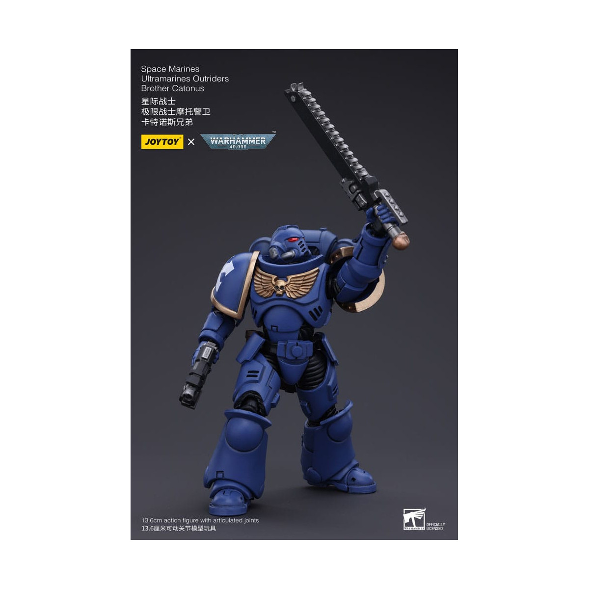 JoyToy - Ultramarines - Ultramarines Outriders Brother Catonus - Warhammer 40000