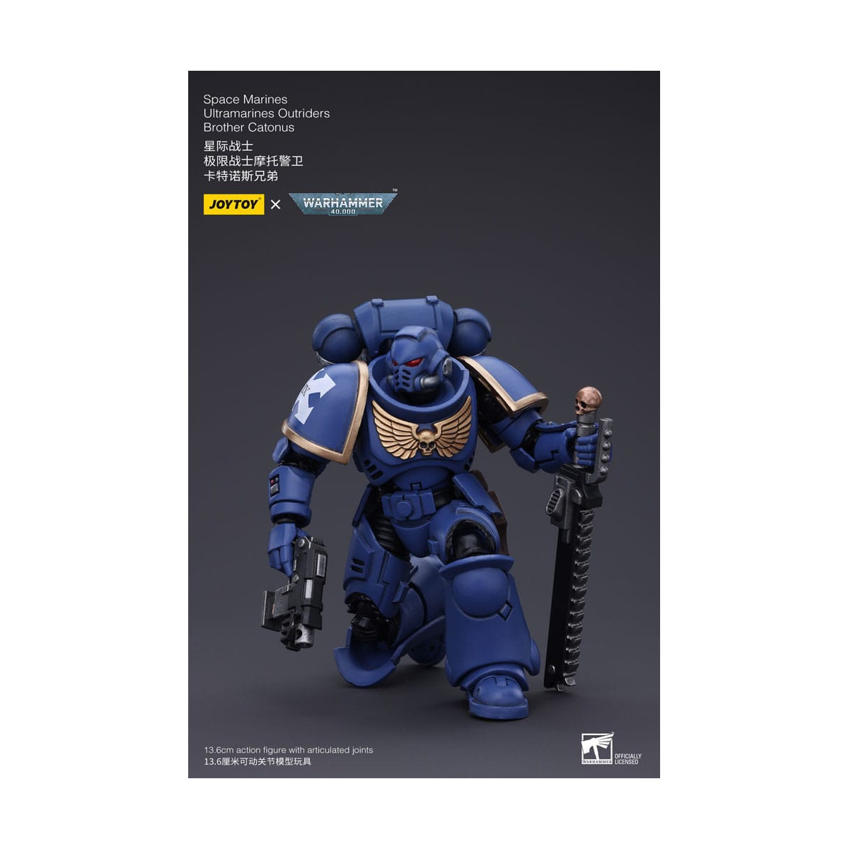 JoyToy - Ultramarines - Ultramarines Outriders Brother Catonus - Warhammer 40000