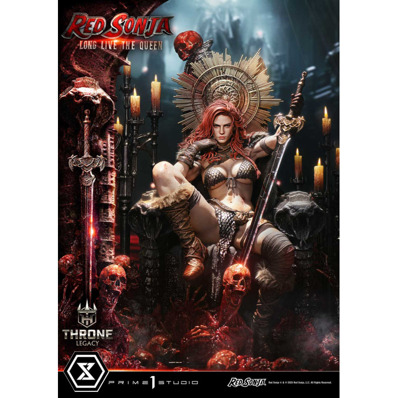 Prime 1 Throne Legacy Red Sonja Red Sonja : Long Live the Queen Bonus Version