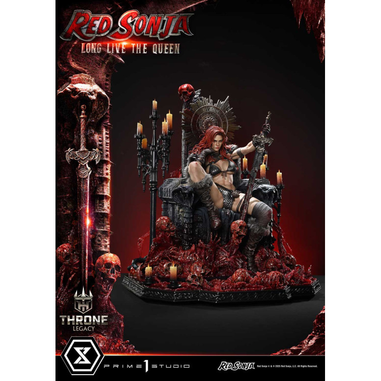 Prime 1 Throne Legacy Red Sonja Red Sonja : Long Live the Queen Bonus Version