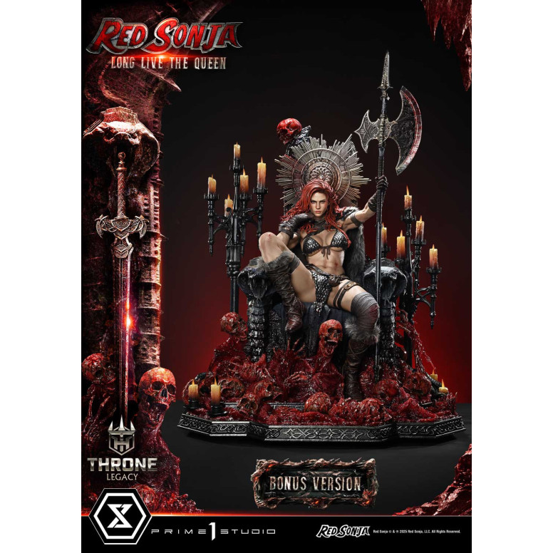 Prime 1 Throne Legacy Red Sonja Red Sonja : Long Live the Queen Bonus Version