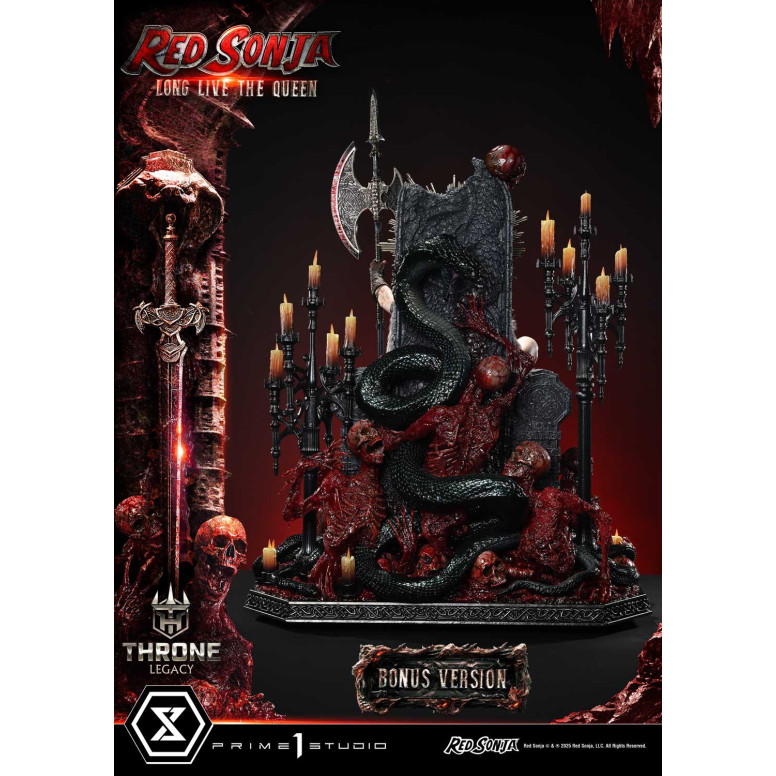 Prime 1 Throne Legacy Red Sonja Red Sonja : Long Live the Queen Bonus Version