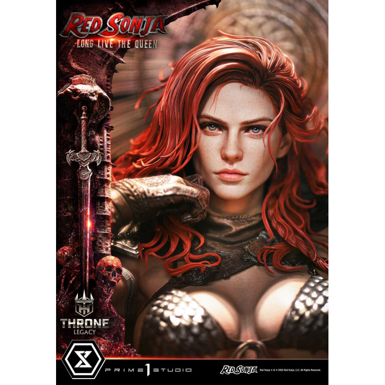 Prime 1 Throne Legacy Red Sonja Red Sonja : Long Live the Queen Bonus Version