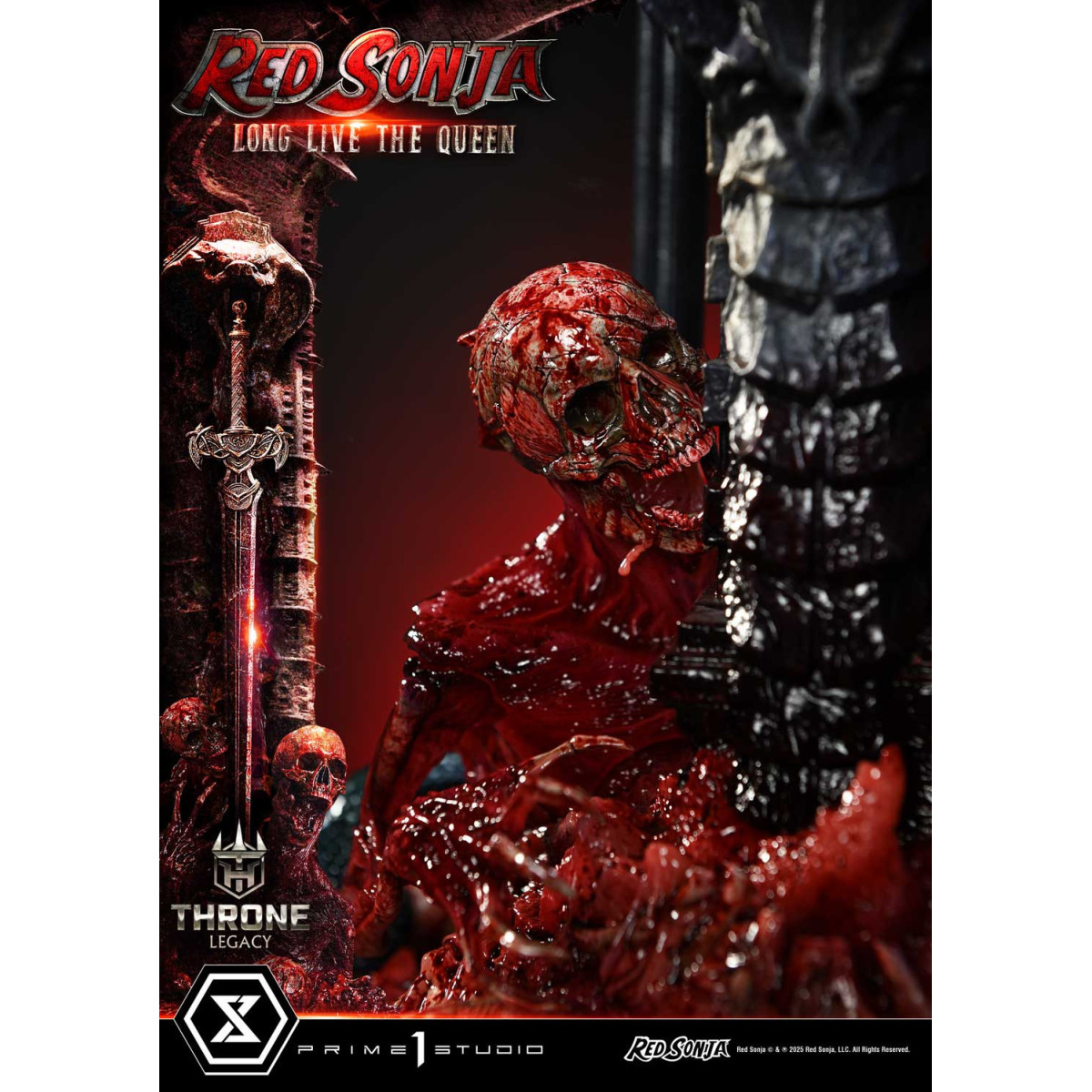 Prime 1 Throne Legacy Red Sonja Red Sonja : Long Live the Queen Bonus Version
