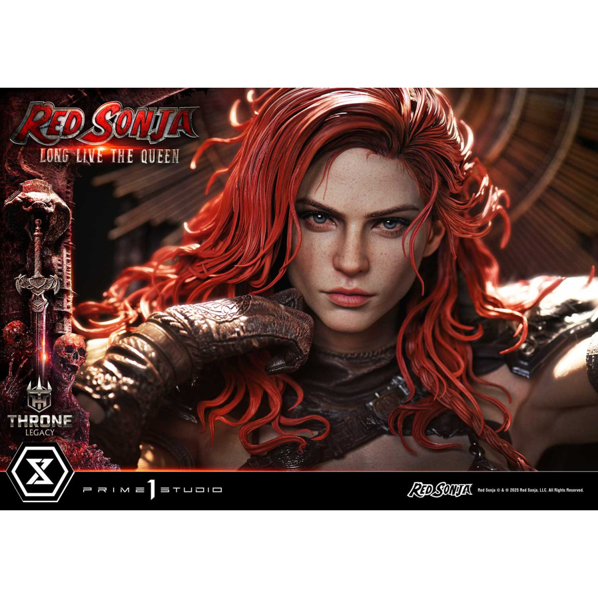 Prime 1 Throne Legacy Red Sonja Red Sonja: Long Live the Queen
