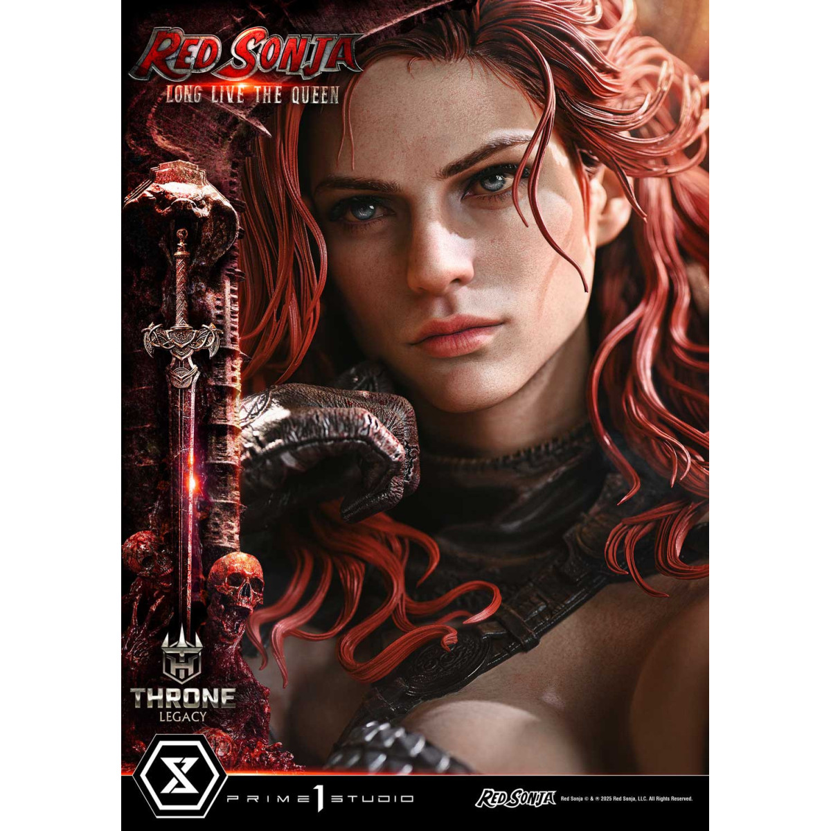 Prime 1 Throne Legacy Red Sonja Red Sonja: Long Live the Queen