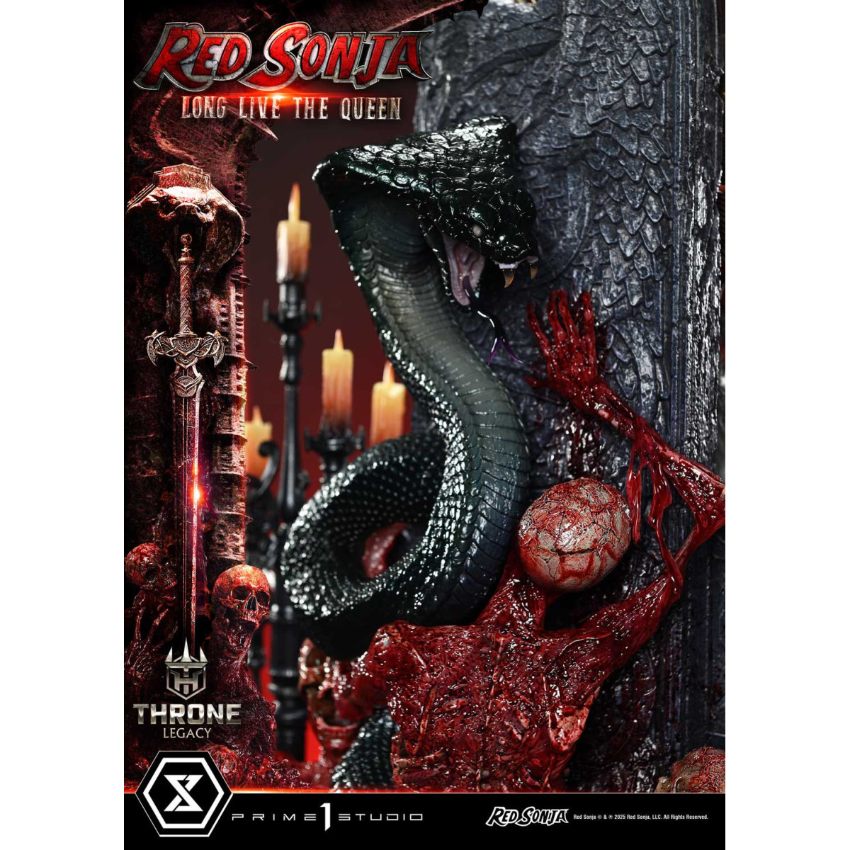 Prime 1 Throne Legacy Red Sonja Red Sonja: Long Live the Queen