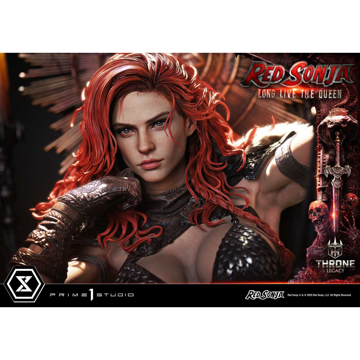 Prime 1 Throne Legacy Red Sonja Red Sonja: Long Live the Queen
