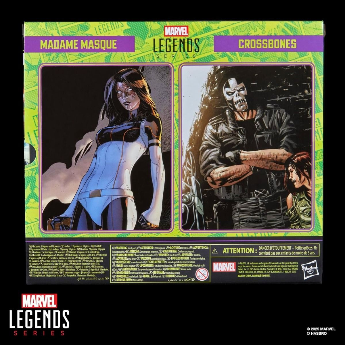 Marvel Legends Series - Madame Masque & Crossbones - Marvel Super-Villains