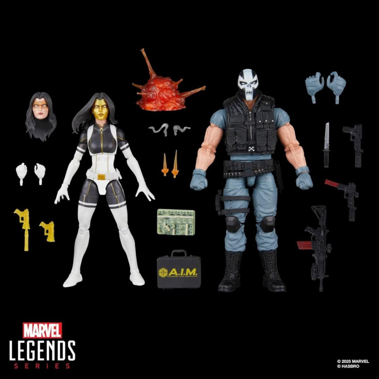 Marvel Legends Series - Madame Masque & Crossbones - Marvel Super-Villains