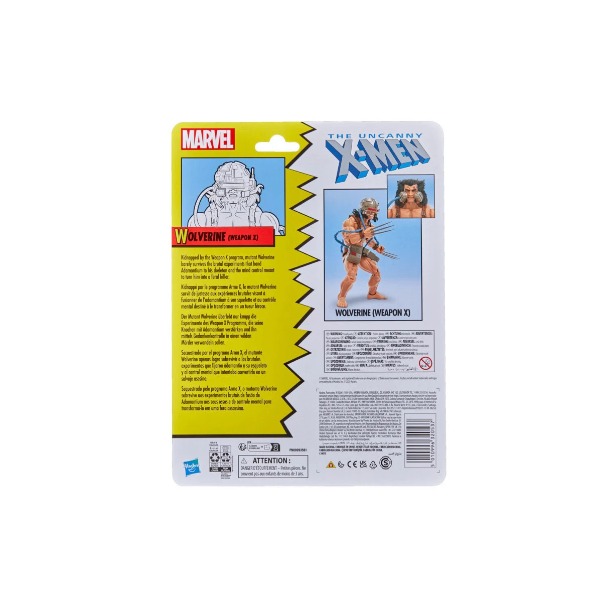 Hasbro Marvel Legends Series X-Men Retro - Weapon X