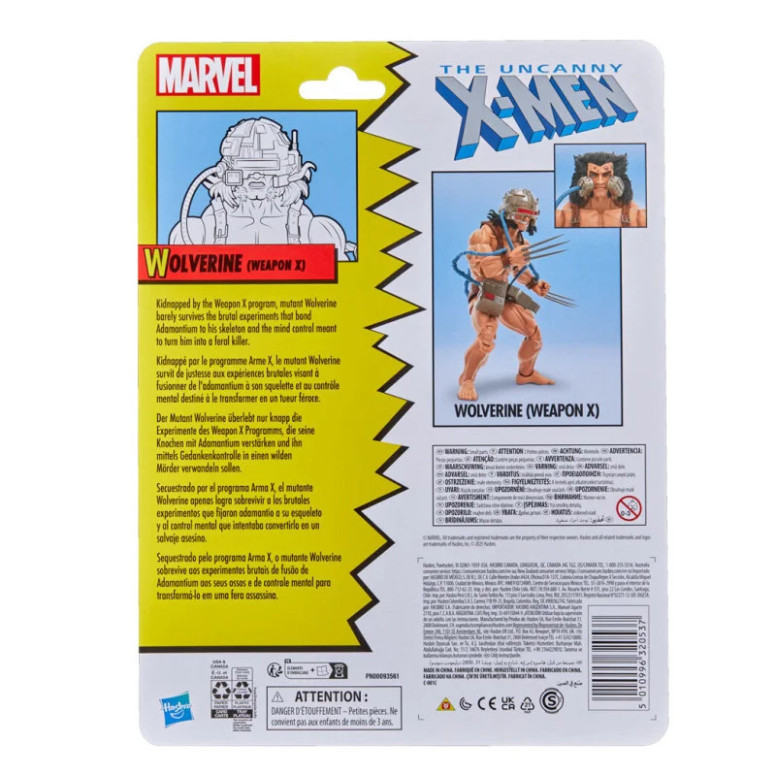 Hasbro Marvel Legends Series X-Men Retro - Weapon X