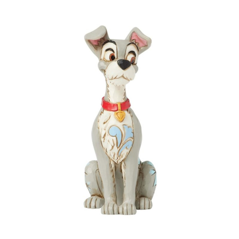 Disney Tradition By Jim Shore - Beauty and the Tramp - Tramp Mini - Lady & the Tramp