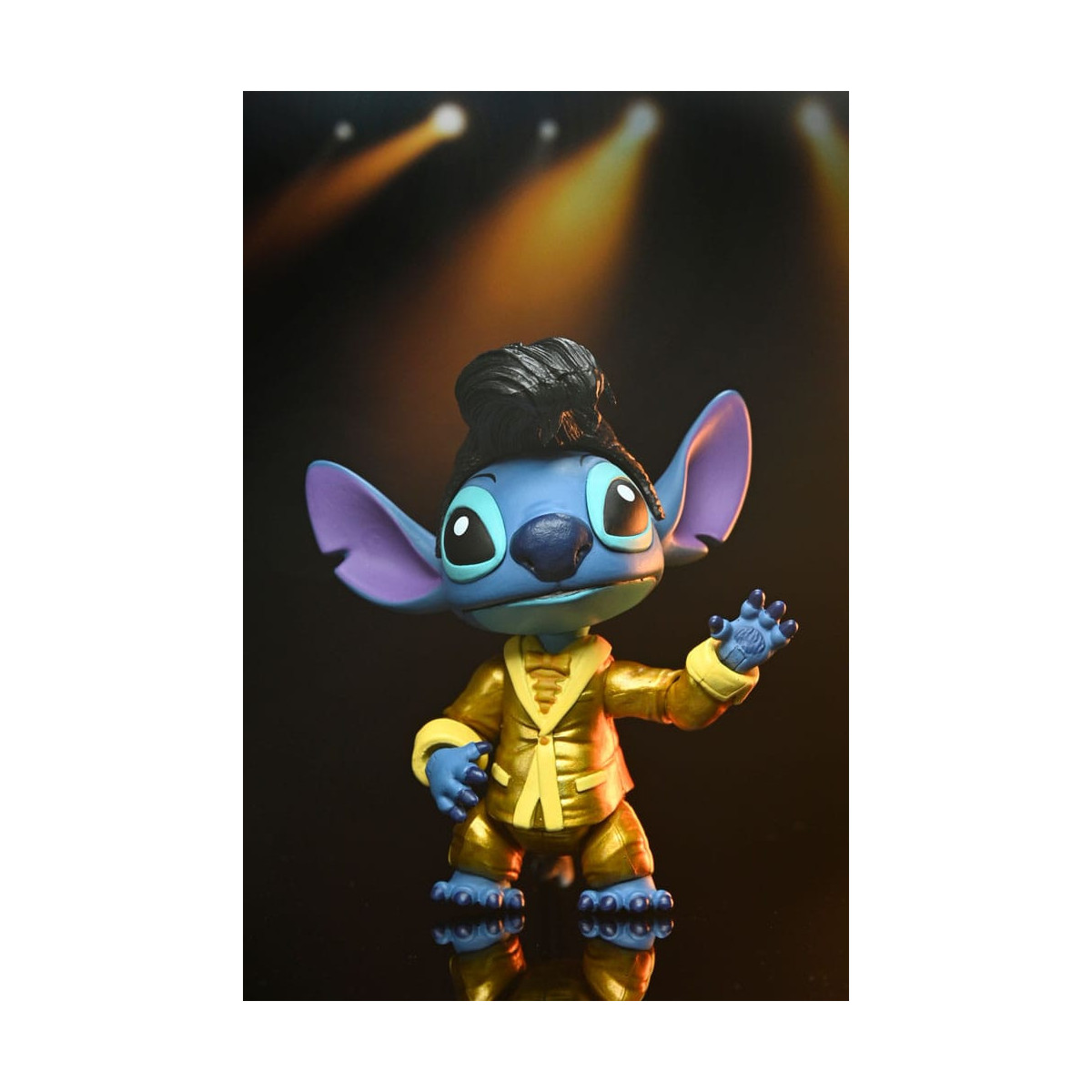 Neca Disney Lilo & Stitch - Ultimate Gold Suit Elvis Stitch