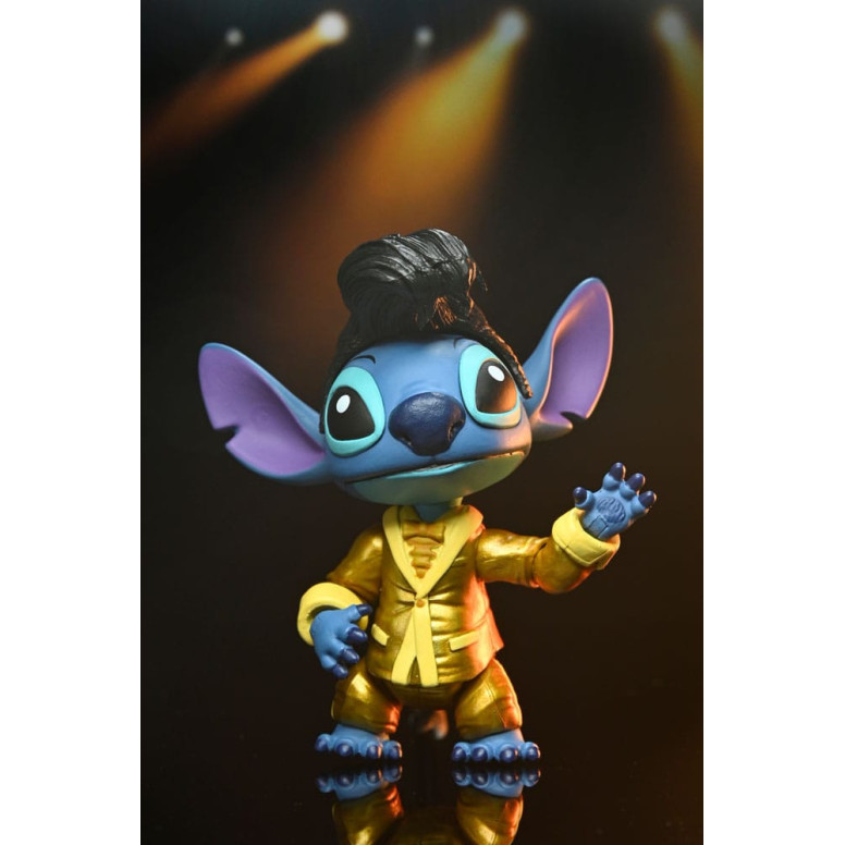 Neca Disney Lilo & Stitch - Ultimate Gold Suit Elvis Stitch