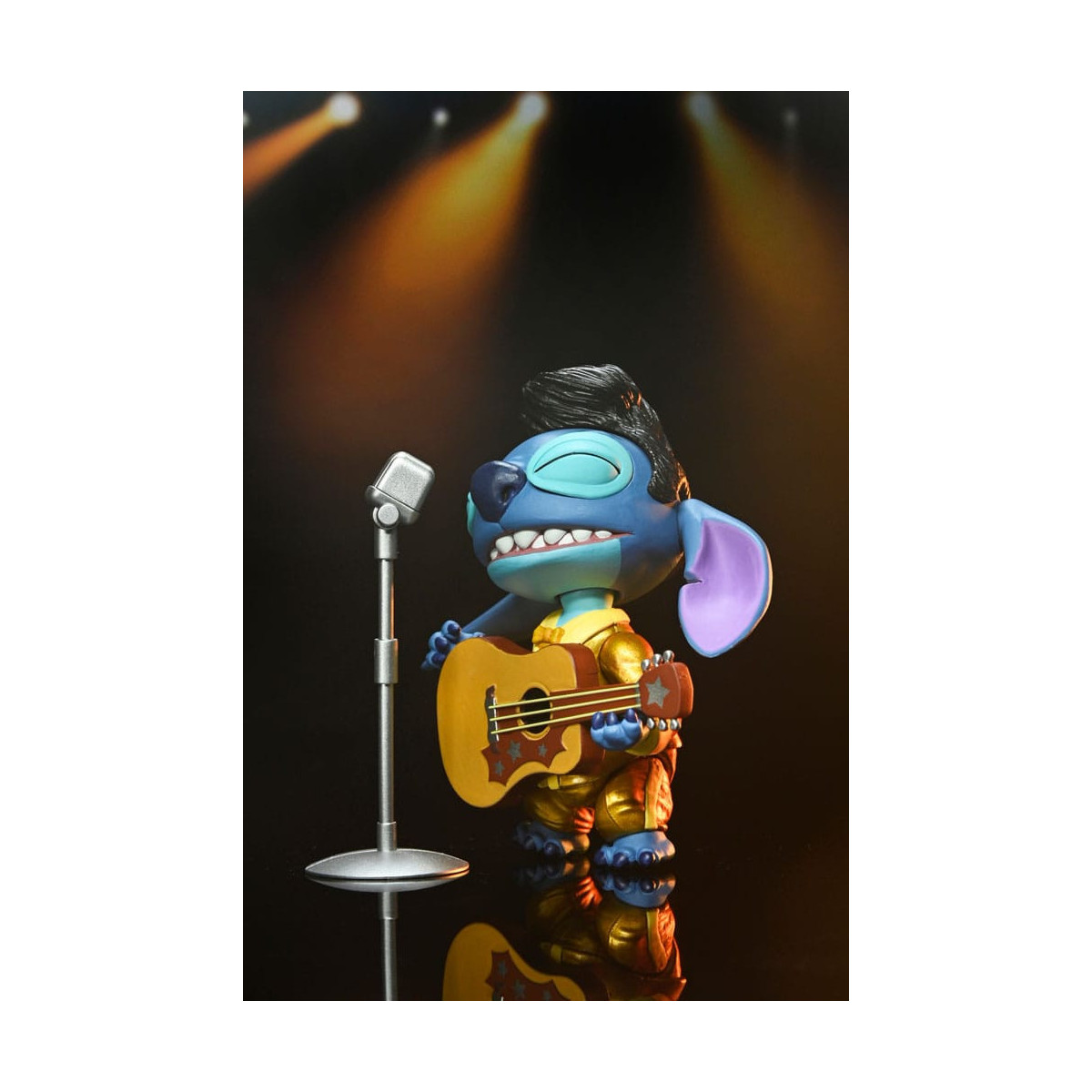 Neca Disney Lilo & Stitch - Ultimate Gold Suit Elvis Stitch