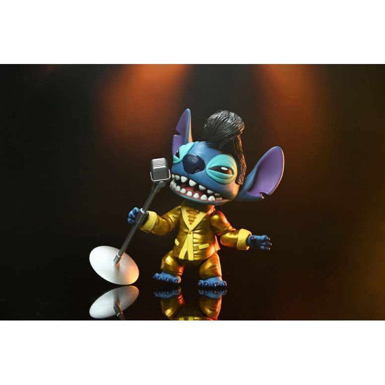 Neca Disney Lilo & Stitch - Ultimate Gold Suit Elvis Stitch
