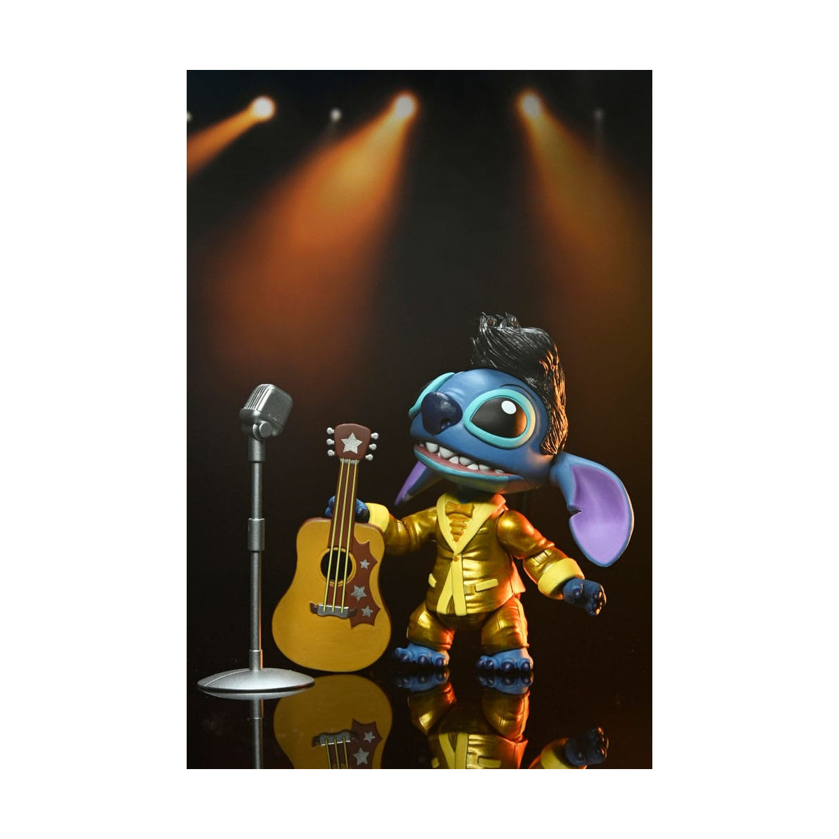 Neca Disney Lilo & Stitch - Ultimate Gold Suit Elvis Stitch