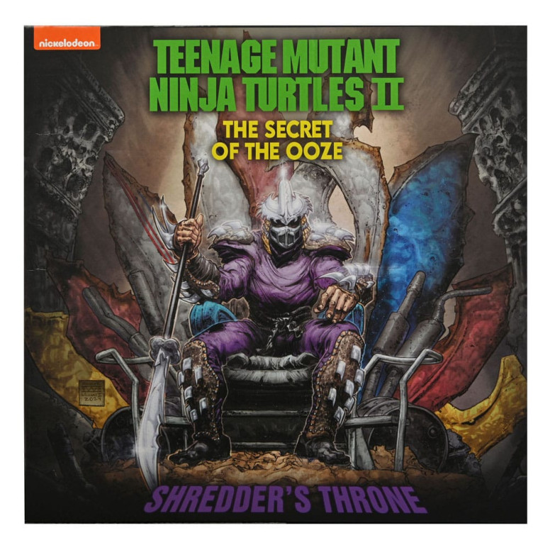 Neca - Diorama Shredder's Throne- TMNT - Teenage Mutant Ninja Turtles 2 - The Secret of the Ooze