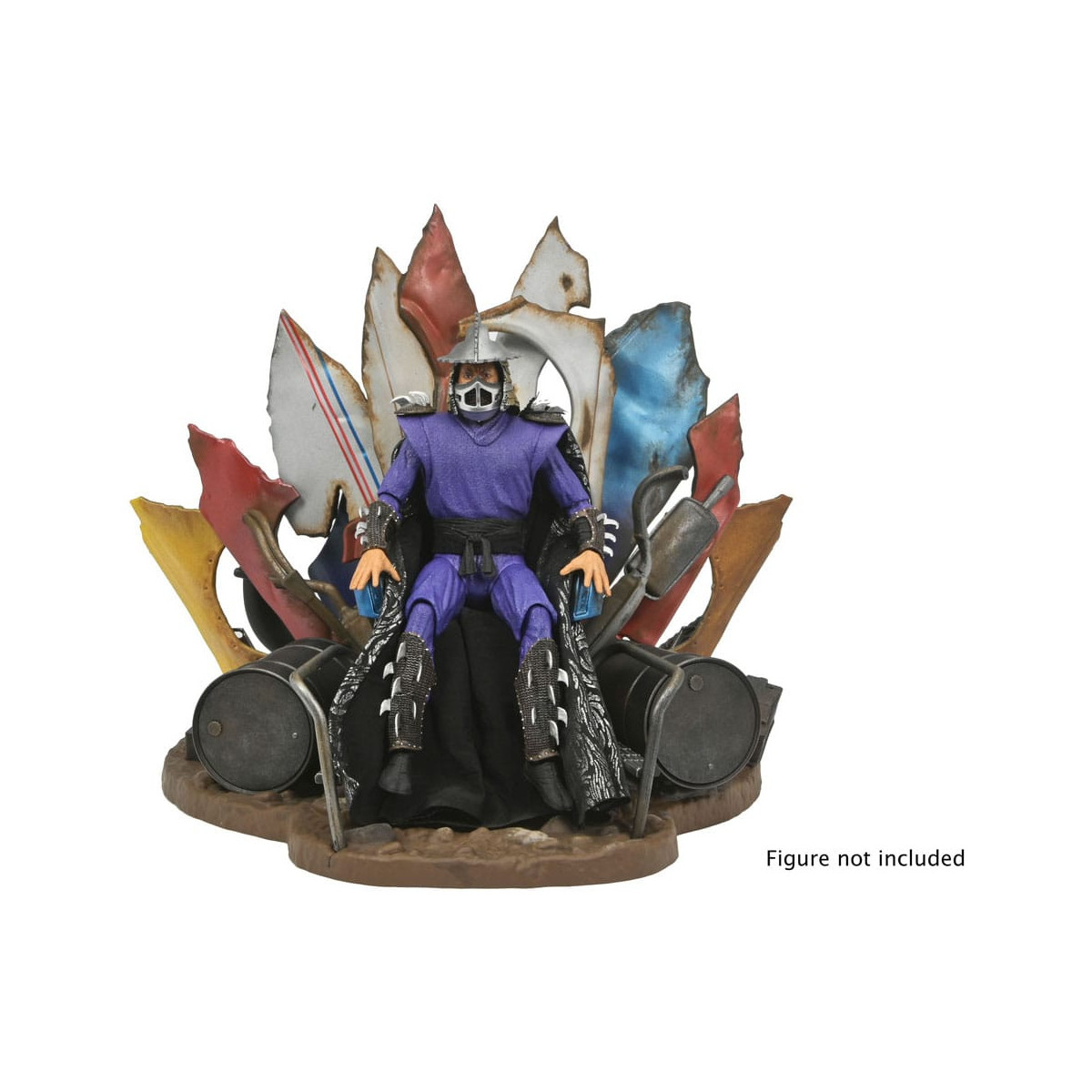 Neca - Diorama Shredder's Throne- TMNT - Teenage Mutant Ninja Turtles 2 - The Secret of the Ooze