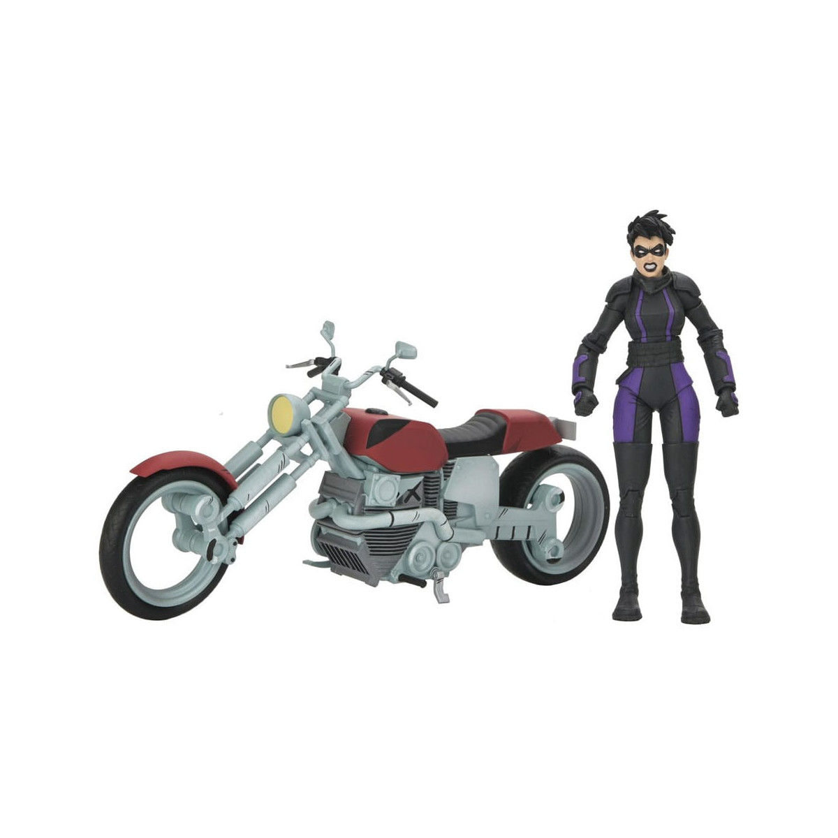 NECA - IDW Comics - Casey Marie with Last Ronin Motorcycle - The Last Ronin The Lost Years- TMNT