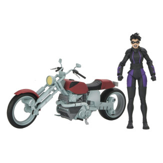 NECA - IDW Comics - Casey Marie with Last Ronin Motorcycle - The Last Ronin The Lost Years- TMNT