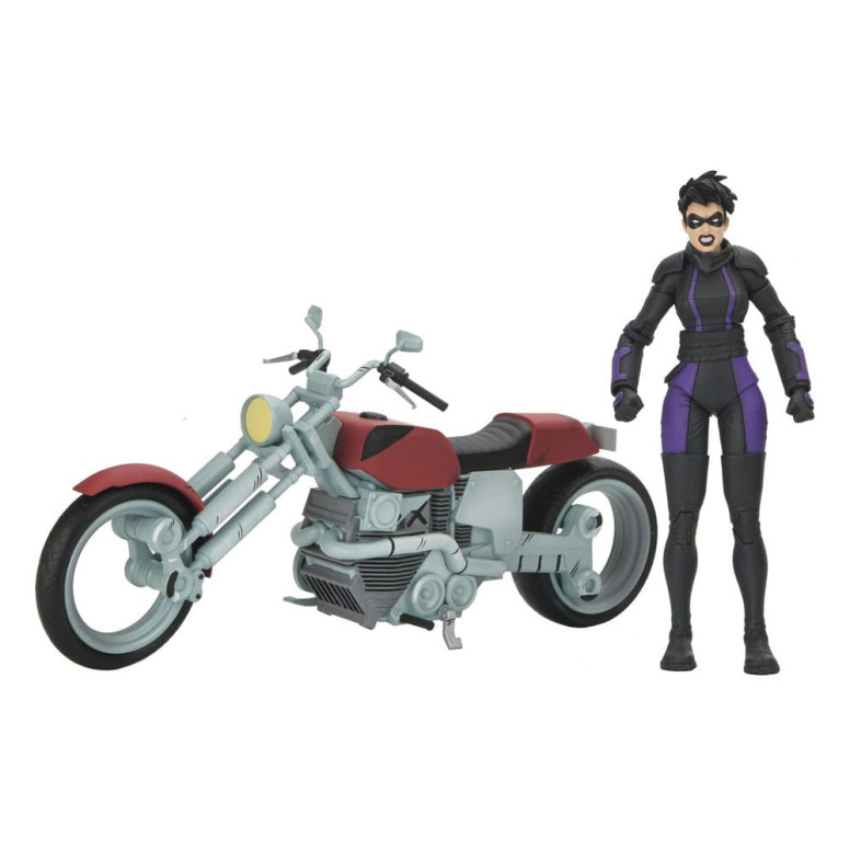 NECA - IDW Comics - Casey Marie with Last Ronin Motorcycle - The Last Ronin The Lost Years- TMNT