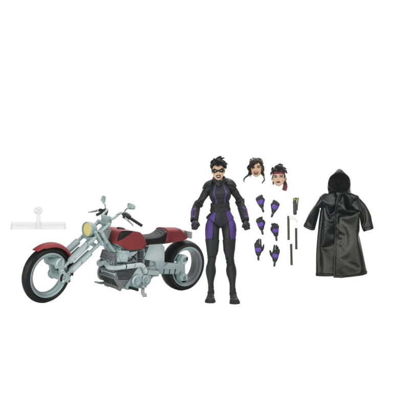 NECA - IDW Comics - Casey Marie with Last Ronin Motorcycle - The Last Ronin The Lost Years- TMNT