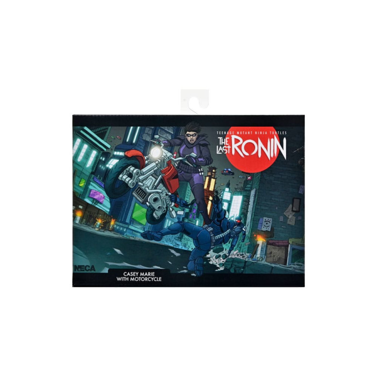 NECA - IDW Comics - Casey Marie with Last Ronin Motorcycle - The Last Ronin The Lost Years- TMNT