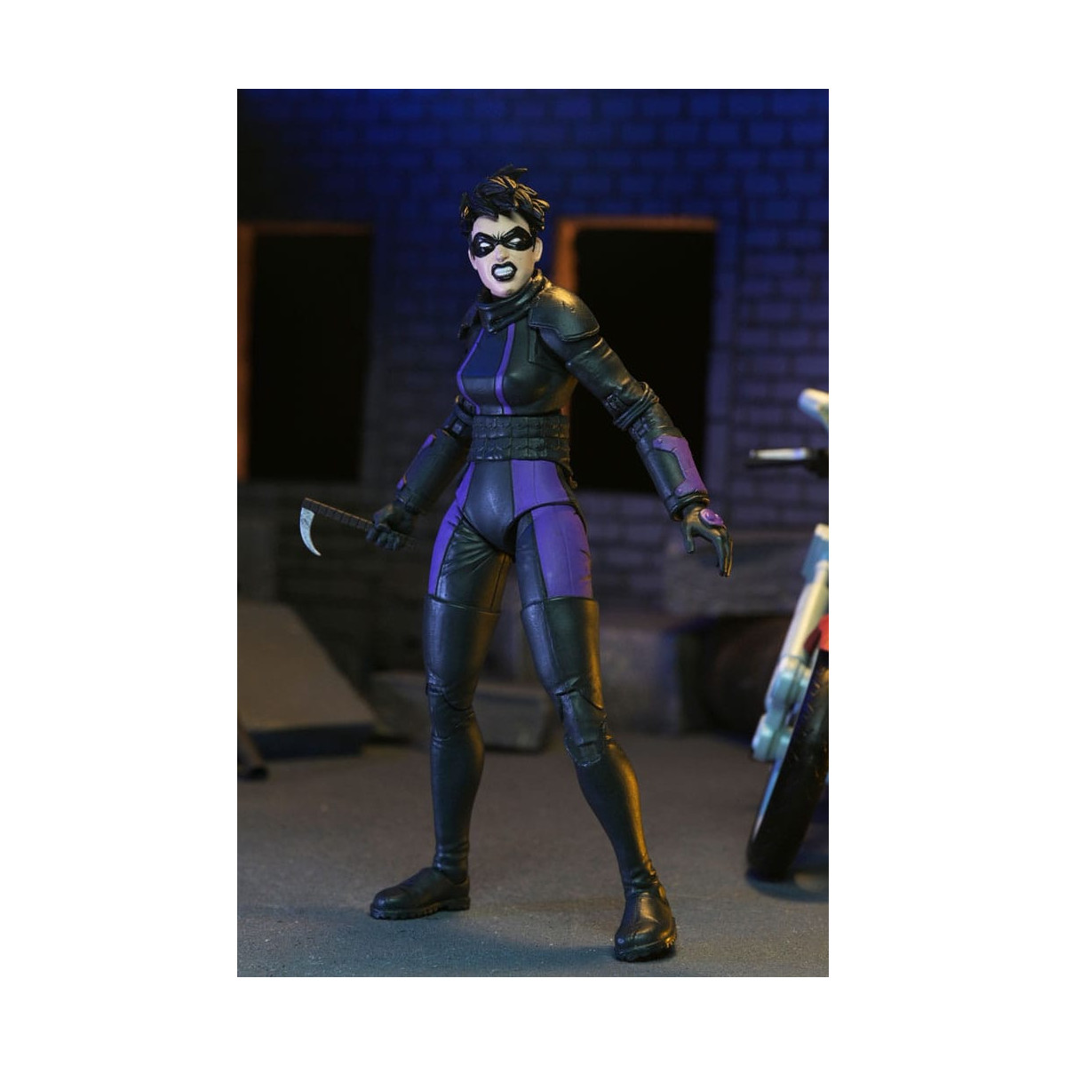 NECA - IDW Comics - Casey Marie with Last Ronin Motorcycle - The Last Ronin The Lost Years- TMNT