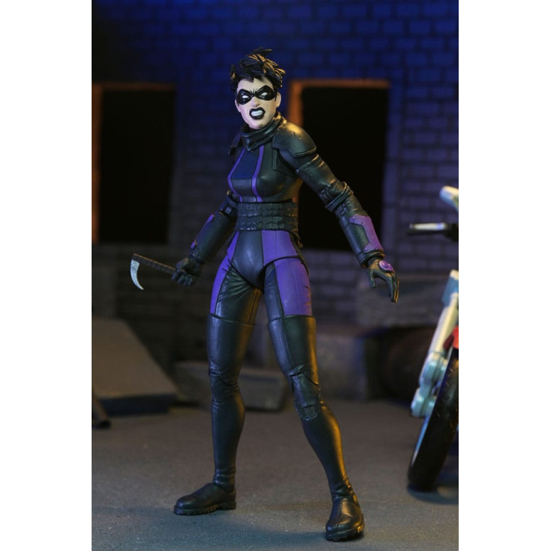 NECA - IDW Comics - Casey Marie with Last Ronin Motorcycle - The Last Ronin The Lost Years- TMNT
