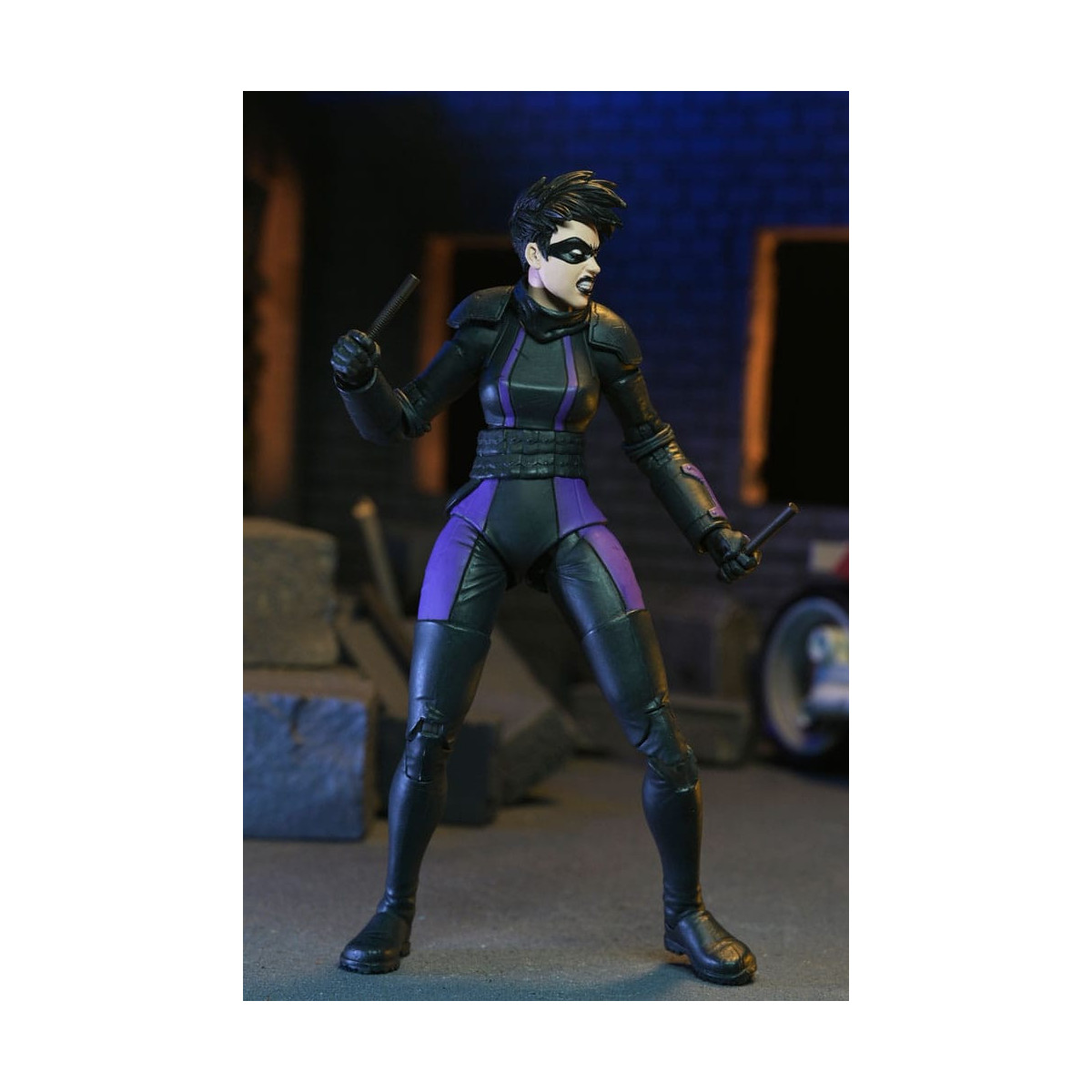 NECA - IDW Comics - Casey Marie with Last Ronin Motorcycle - The Last Ronin The Lost Years- TMNT