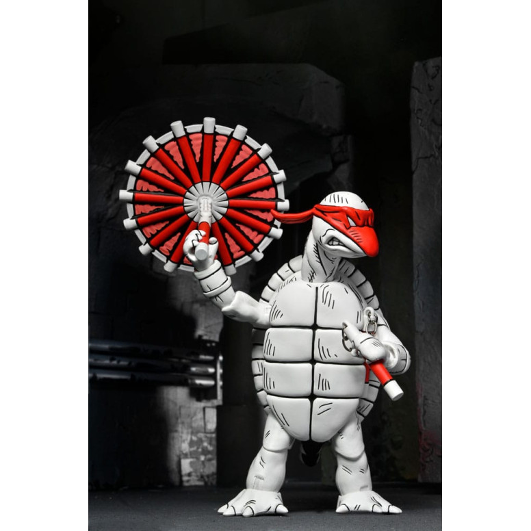 NECA - Mirage Comics - Black and White First Turtles - TMNT - Teenage Mutant Ninja Turtles