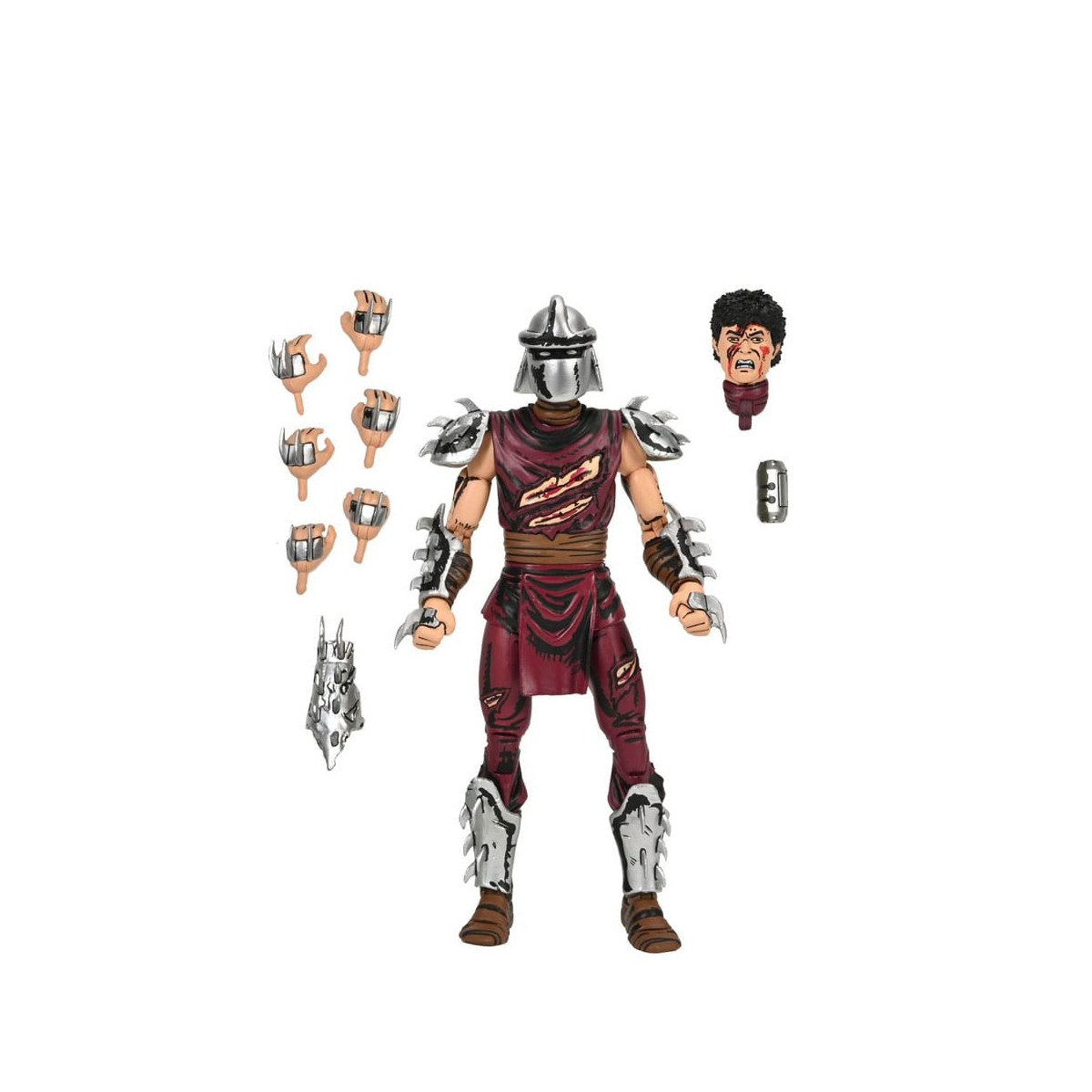 NECA - Mirage Comics - BATTLE DAMAGED SHREDDER (Classic Colors) - TMNT - Teenage Mutant Ninja Turtles