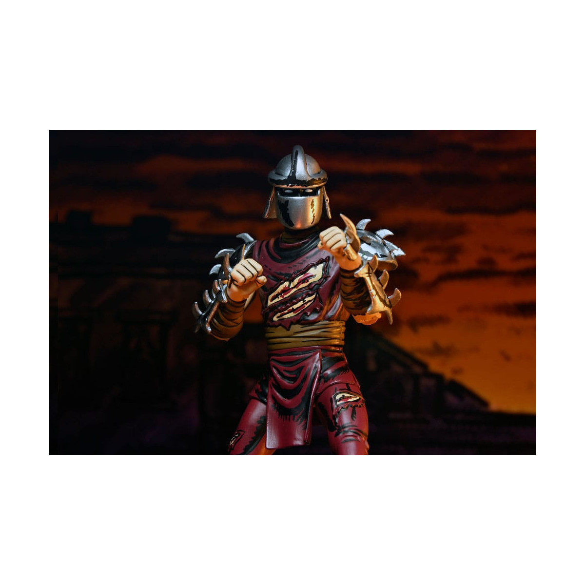 NECA - Mirage Comics - BATTLE DAMAGED SHREDDER (Classic Colors) - TMNT - Teenage Mutant Ninja Turtles