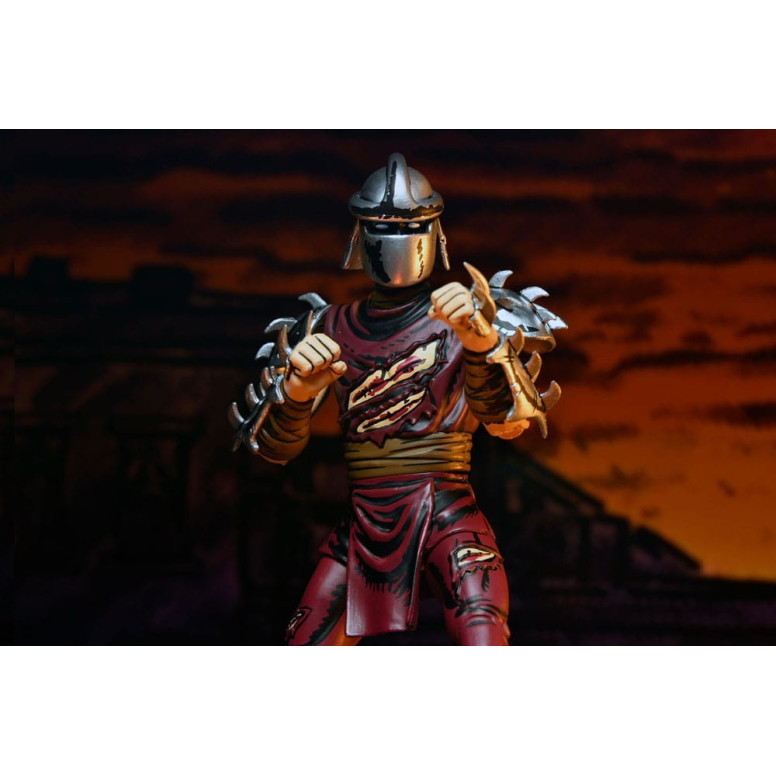 NECA - Mirage Comics - BATTLE DAMAGED SHREDDER (Classic Colors) - TMNT - Teenage Mutant Ninja Turtles