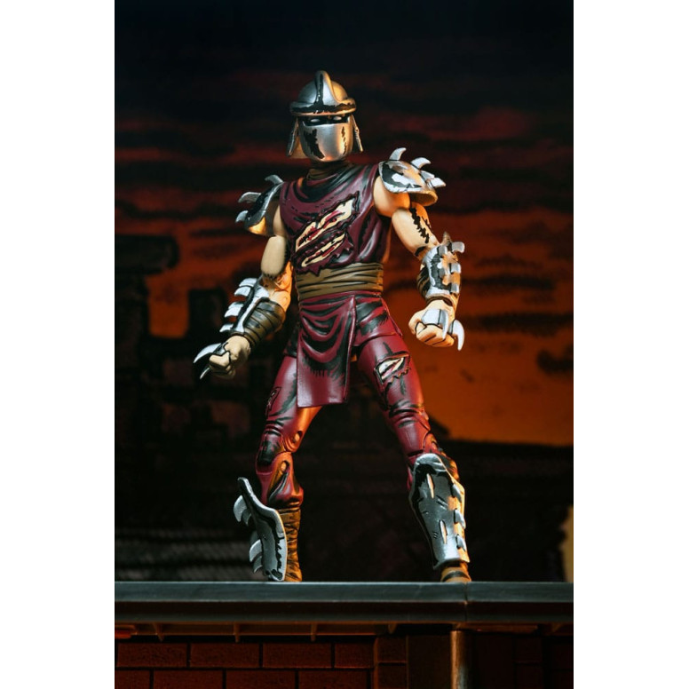 NECA - Mirage Comics - BATTLE DAMAGED SHREDDER (Classic Colors) - TMNT - Teenage Mutant Ninja Turtles