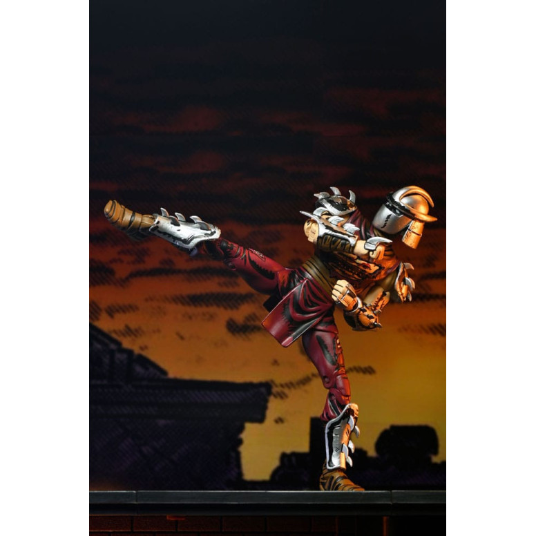 NECA - Mirage Comics - BATTLE DAMAGED SHREDDER (Classic Colors) - TMNT - Teenage Mutant Ninja Turtles