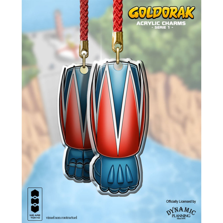 We Are Tokyo - Goldorak Acrylic Charm Serie 1 Fulguro Poing
