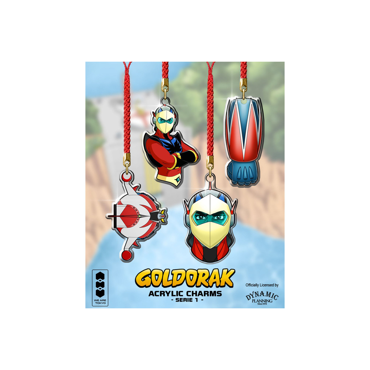 We Are Tokyo - Goldorak Acrylic Charm Serie 1 Buste Actarus