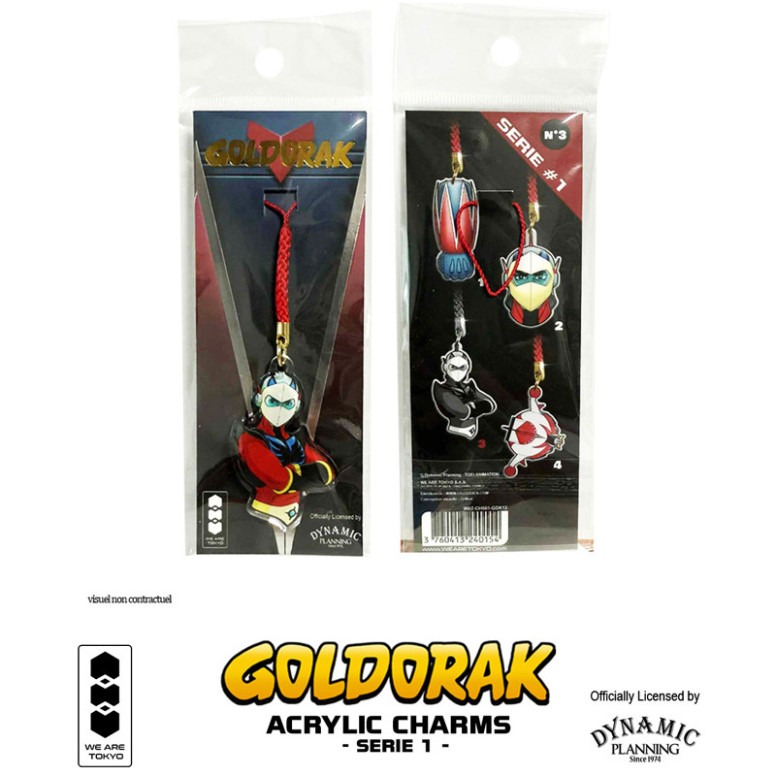 We Are Tokyo - Goldorak Acrylic Charm Serie 1 Buste Actarus