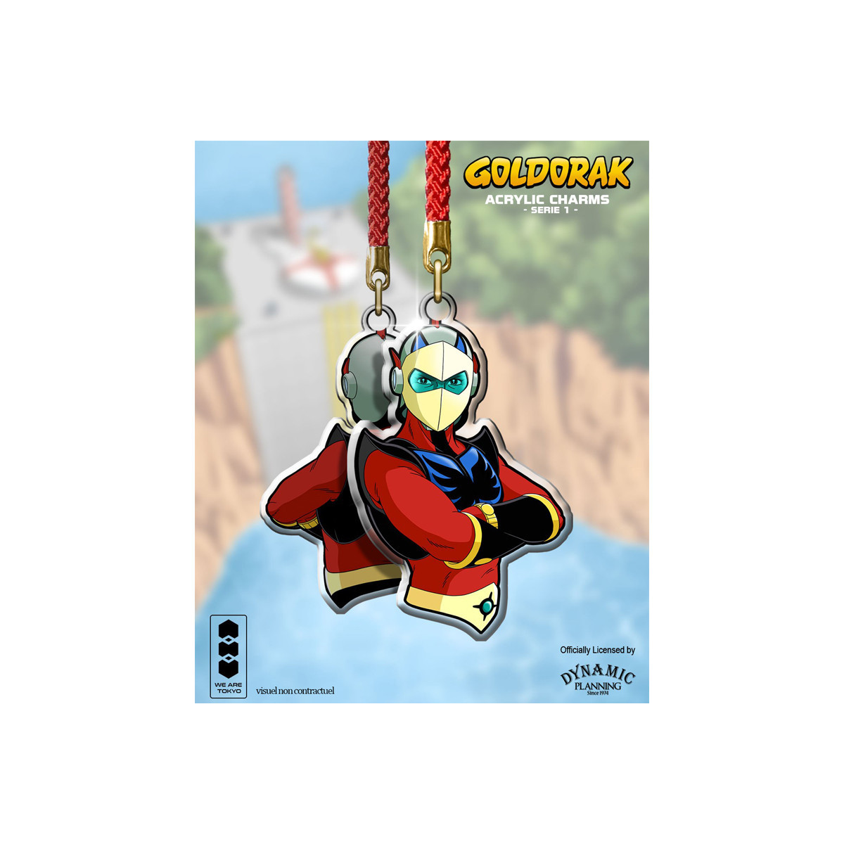 We Are Tokyo - Goldorak Acrylic Charm Serie 1 Buste Actarus