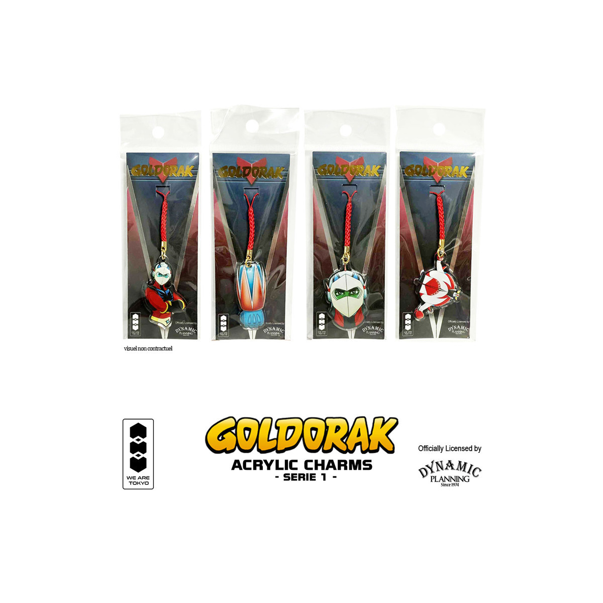 We Are Tokyo - Goldorak Acrylic Charm Serie 1 Spazer