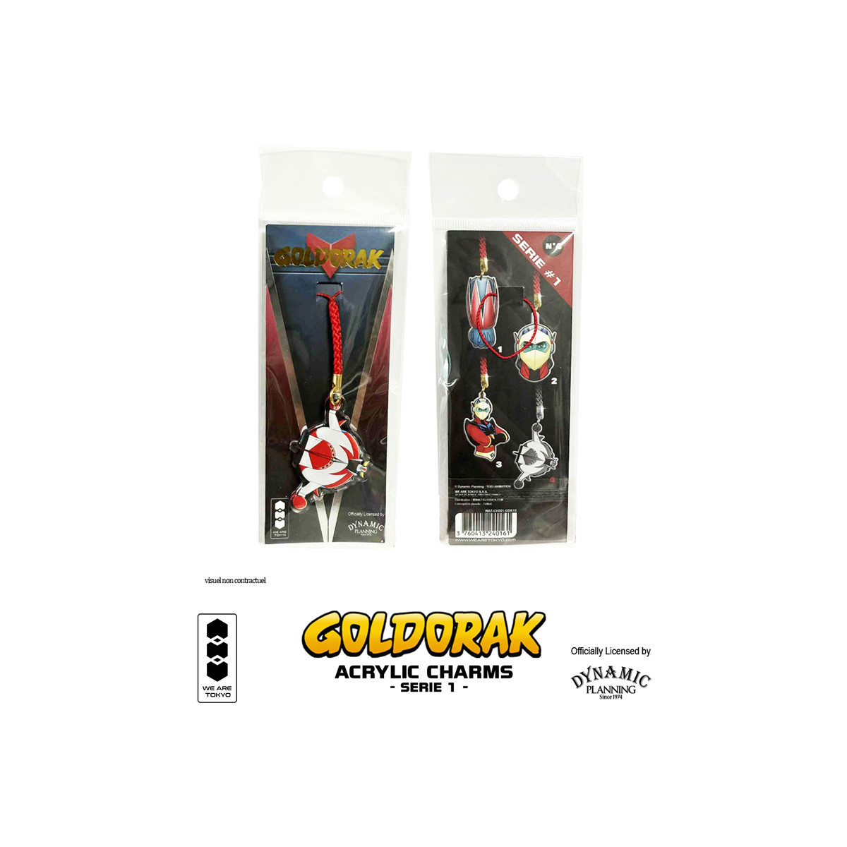 We Are Tokyo - Goldorak Acrylic Charm Serie 1 Spazer