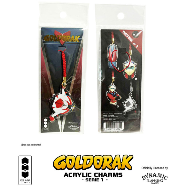 We Are Tokyo - Goldorak Acrylic Charm Serie 1 Spazer
