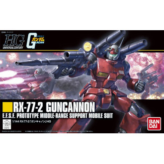 Bandai - Gunpla - Gundam 1/144 HG - RX-77-2 Guncannon - Mobile Suit Gundam UC