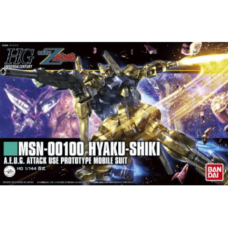 Bandai - Gunpla - Gundam 1/144 HG - MSN-00100 Hyaku-Shiki - Mobile Suit Zeta Gundam